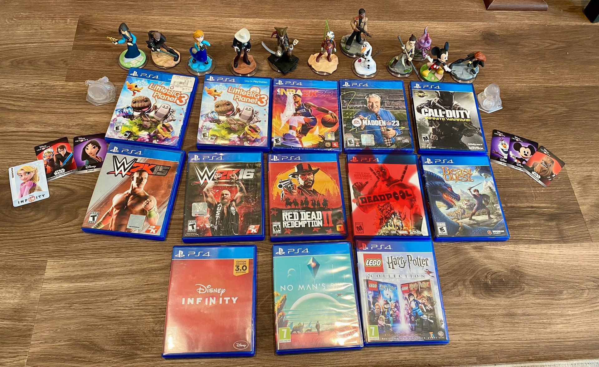 PS4 Video Games Lot