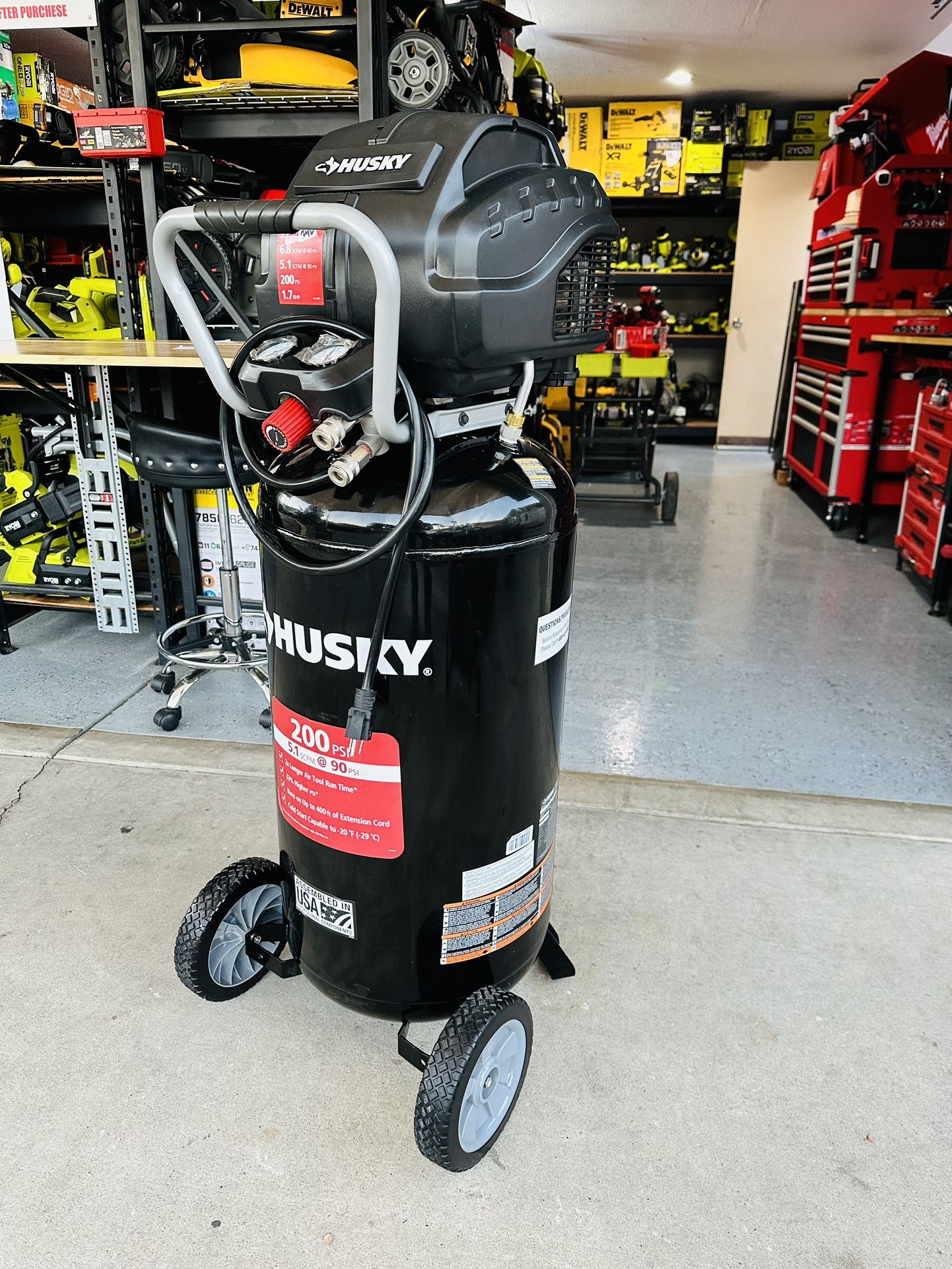 27 Husky Air Compressor