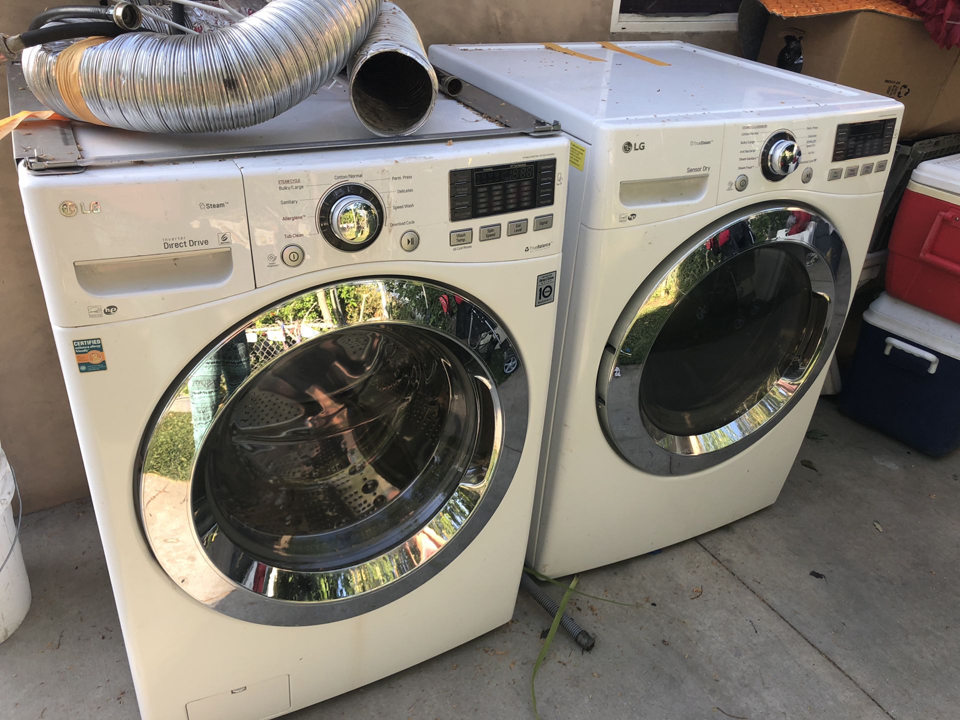 2015 Lg washer and dryer for sale