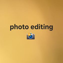 Photo Editing
