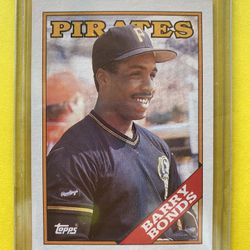 1988 Barry Bonds Baseball Card