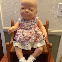 Berjusa Baby Doll Newborn 19” Vintage Newborn 