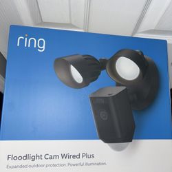 Ring Floodlight Cam Wired Plus Outdoor WIFI Pet Camera