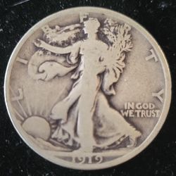 1919-D Walking Liberty 