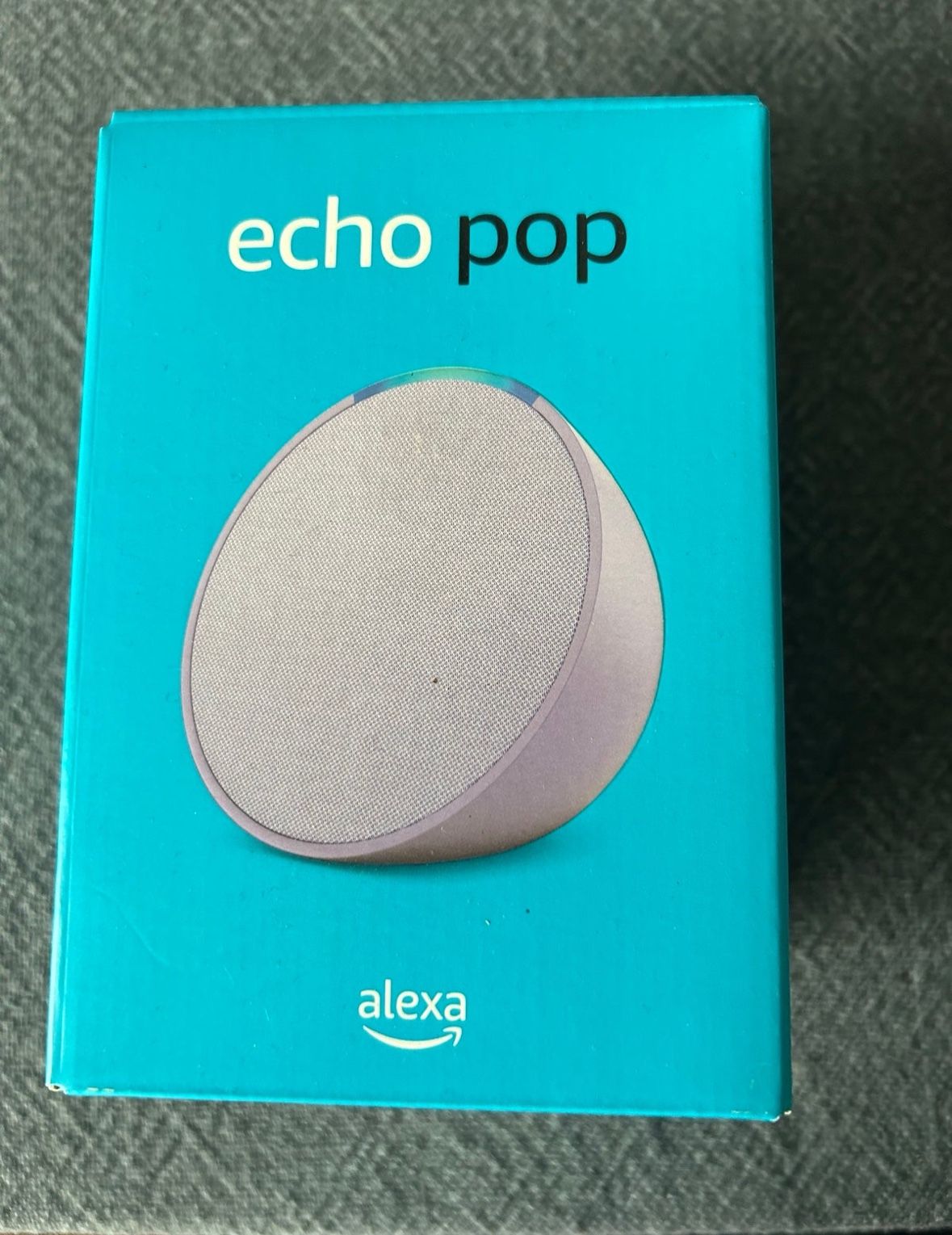 Echo Pop - 1st Gen - Full Sound Compact Smart Speaker - Glaciar White