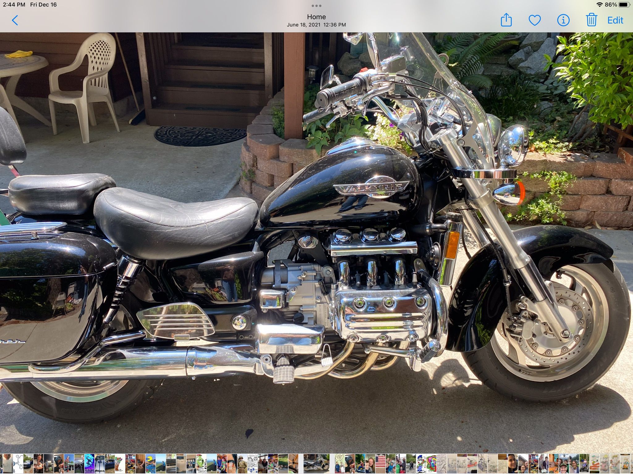 1997 HONDA Valkyrie 1500 Cc Great Running Bike I Just Can’t Ride Anymore