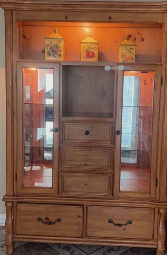 Tall Display Cabinet