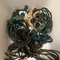 Box Full Of Extension Cords