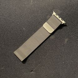 Apple Watch 45mm Gold Milanese Loop Band Stainless Steel