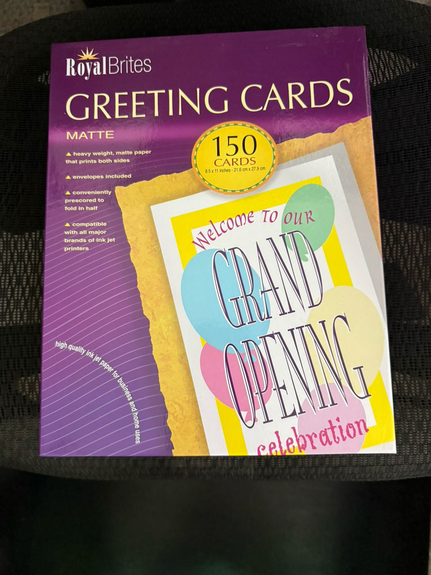 ROYAL BRITES “GREETING CARDS”