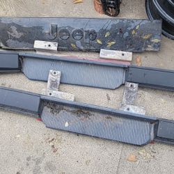 Jeep Yj Side Steps And Front Bumper Cover