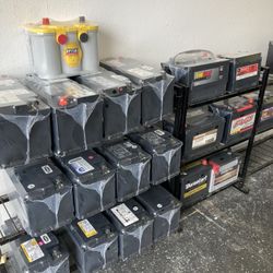 Car batteries