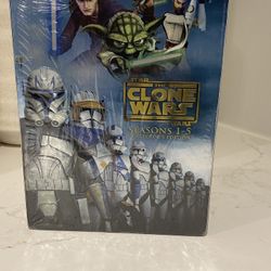 New! Star Wars The Clone Wars Season 1-5 DVD 