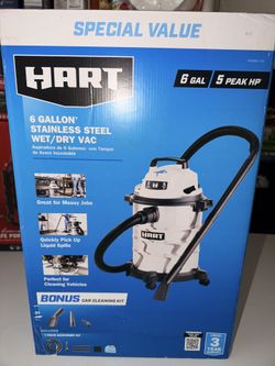 Stainless Steel Wet & Dry Vacuum