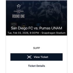 SDFC Ticket