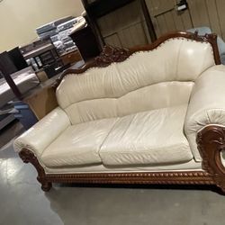 Leather Sofa 