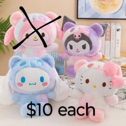 Hello Kitty Plushies $10 Each 