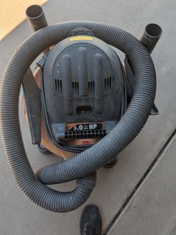 RIGID Wet/Dry Shop Vac - 12 gal 5 hp