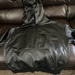 Faux Leather Jogging set