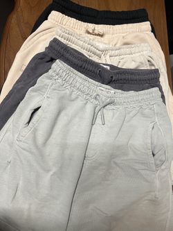 Boys Zara Shorts Size 11/12 Black Grey Tan