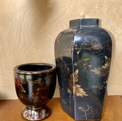 Ceramic decorative set