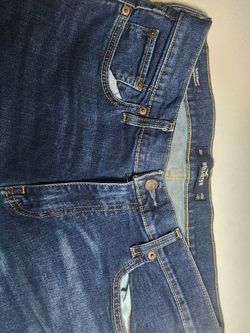 Hollister Slim Straight dark wash jeans