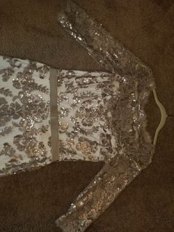 Sequined dress size 6