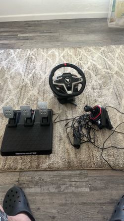 Thrust master steering wheel