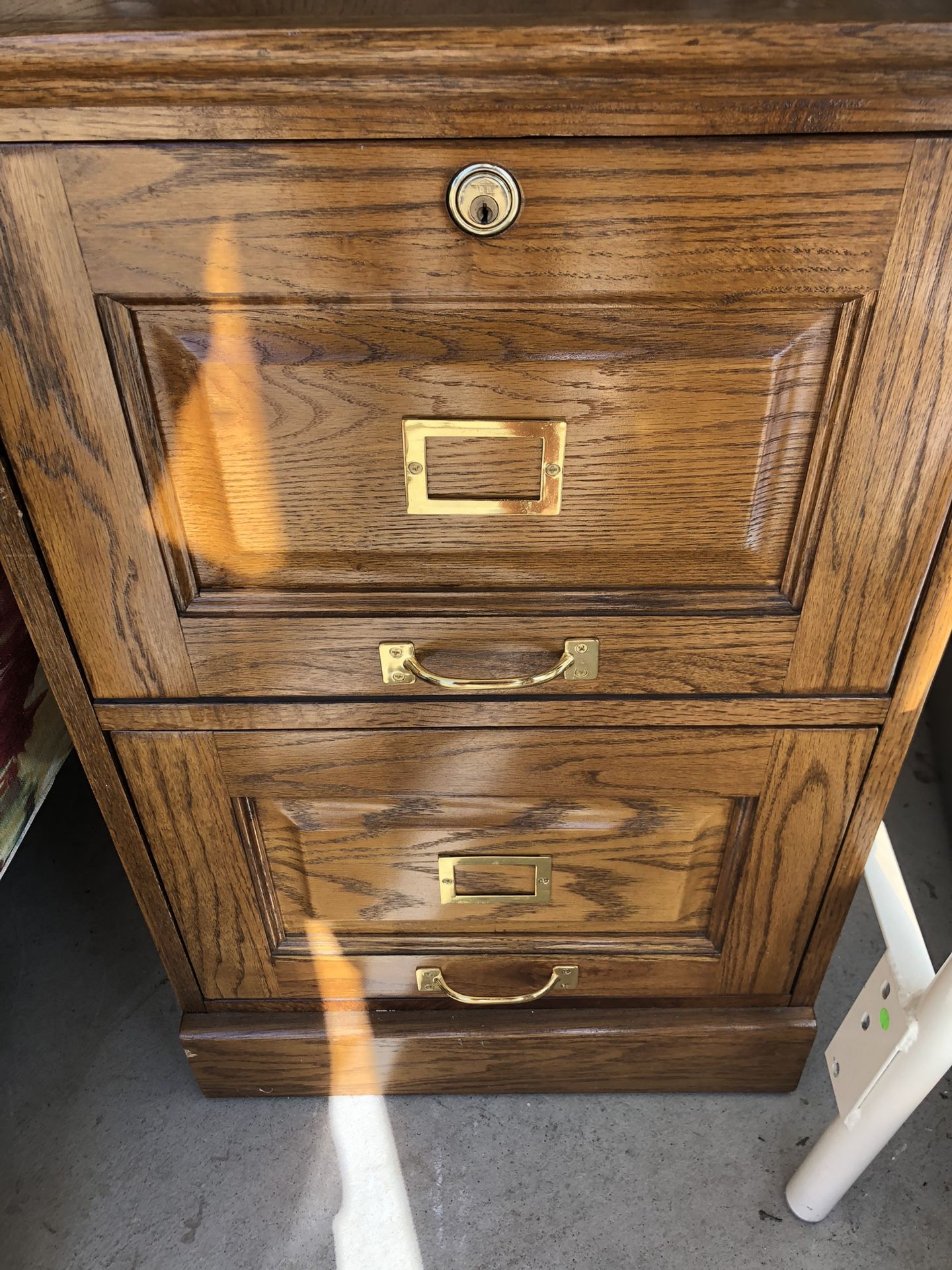 Oak File Cabinet File 