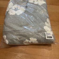 Medium Denim Tears Hoodie (Gray)