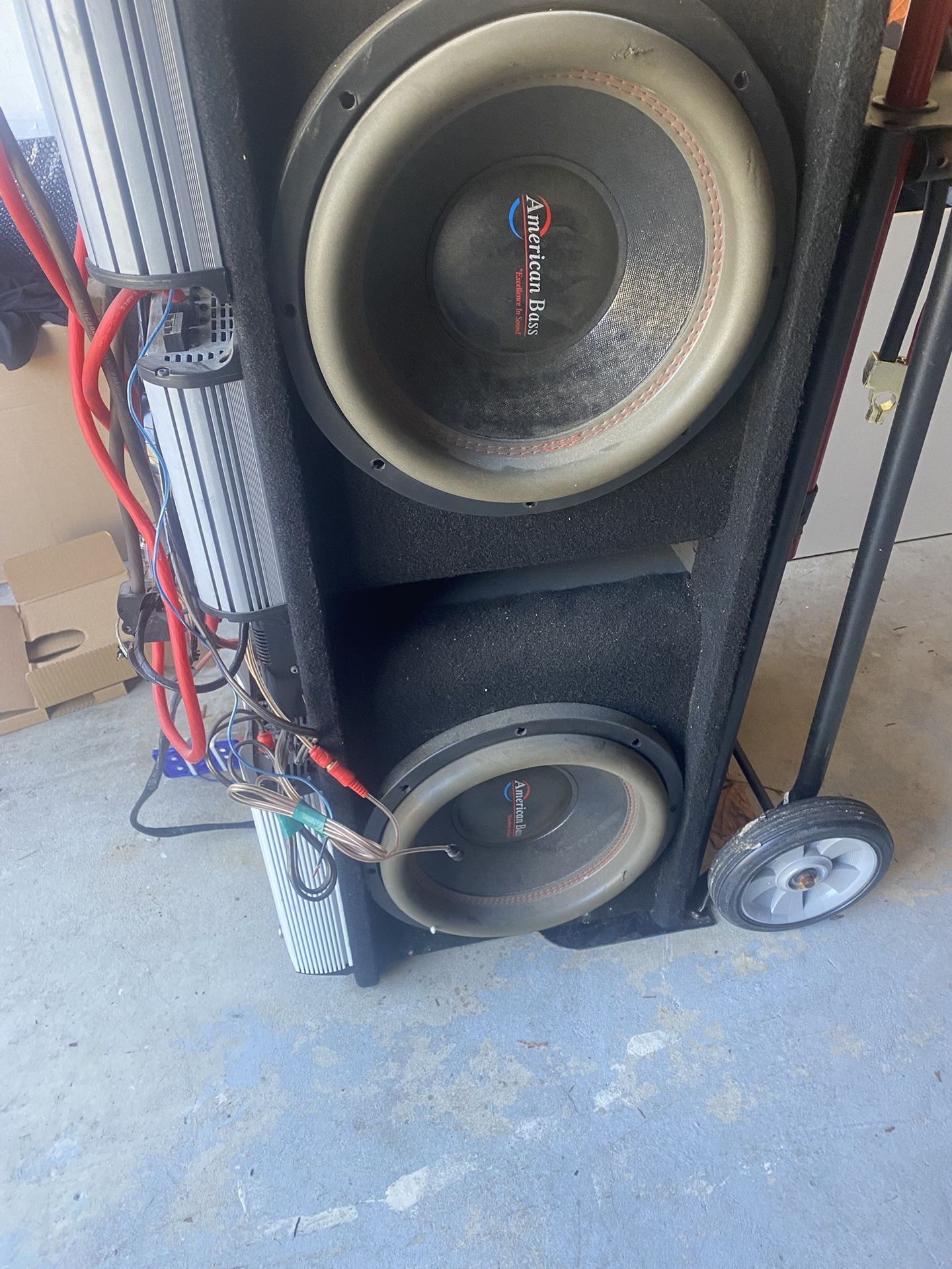 Amps And Bass Speakers 