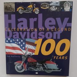 100 YEARS OF HARLEY DAVIDSON MOTORCYCLE BOOK