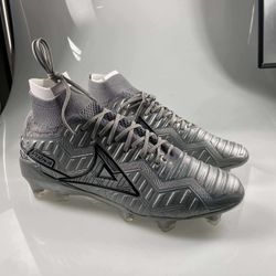 Zapatos pirma de botita color plata