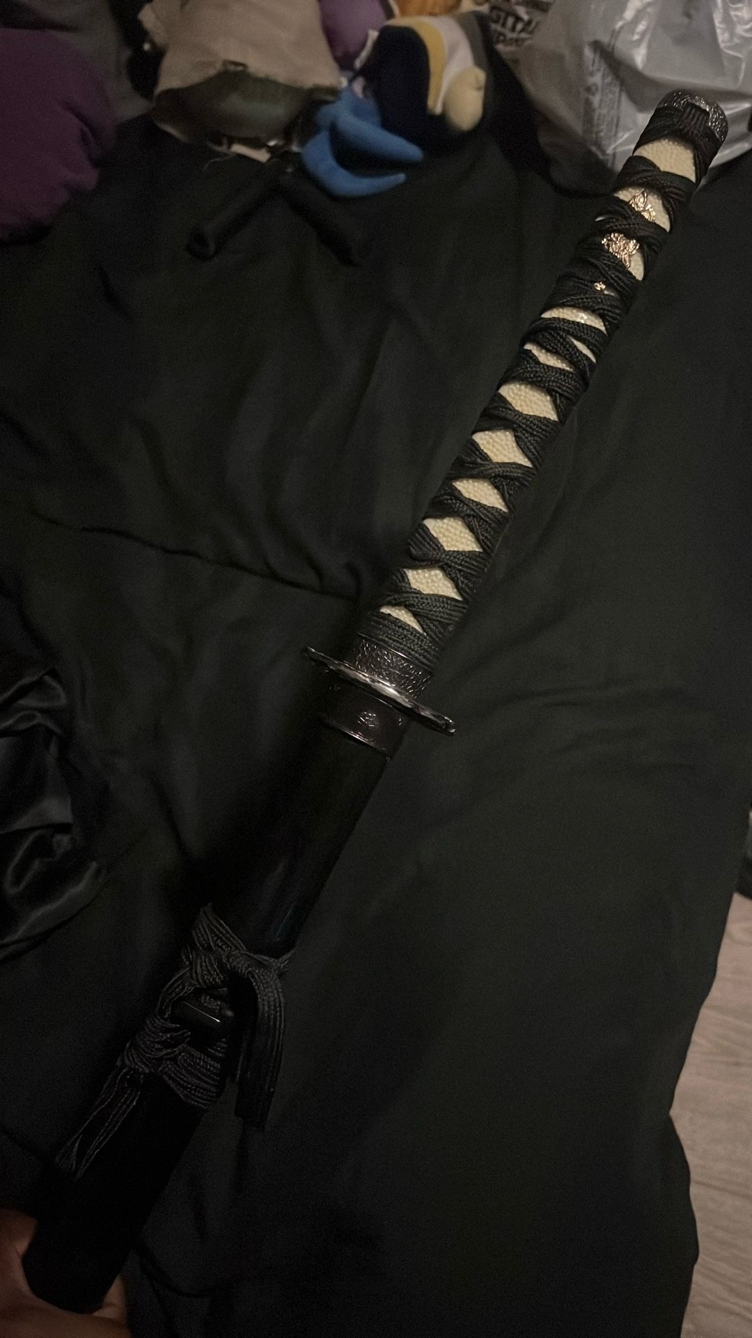 Traditional Japanese Writing Samurai Katana