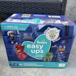 Pampers Easy Ups Training Underwear 5T-6T (80 Count)