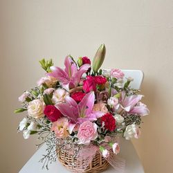 Mother’s Day flower baskets