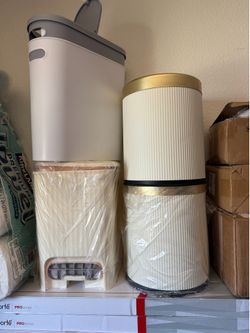 Trash cans