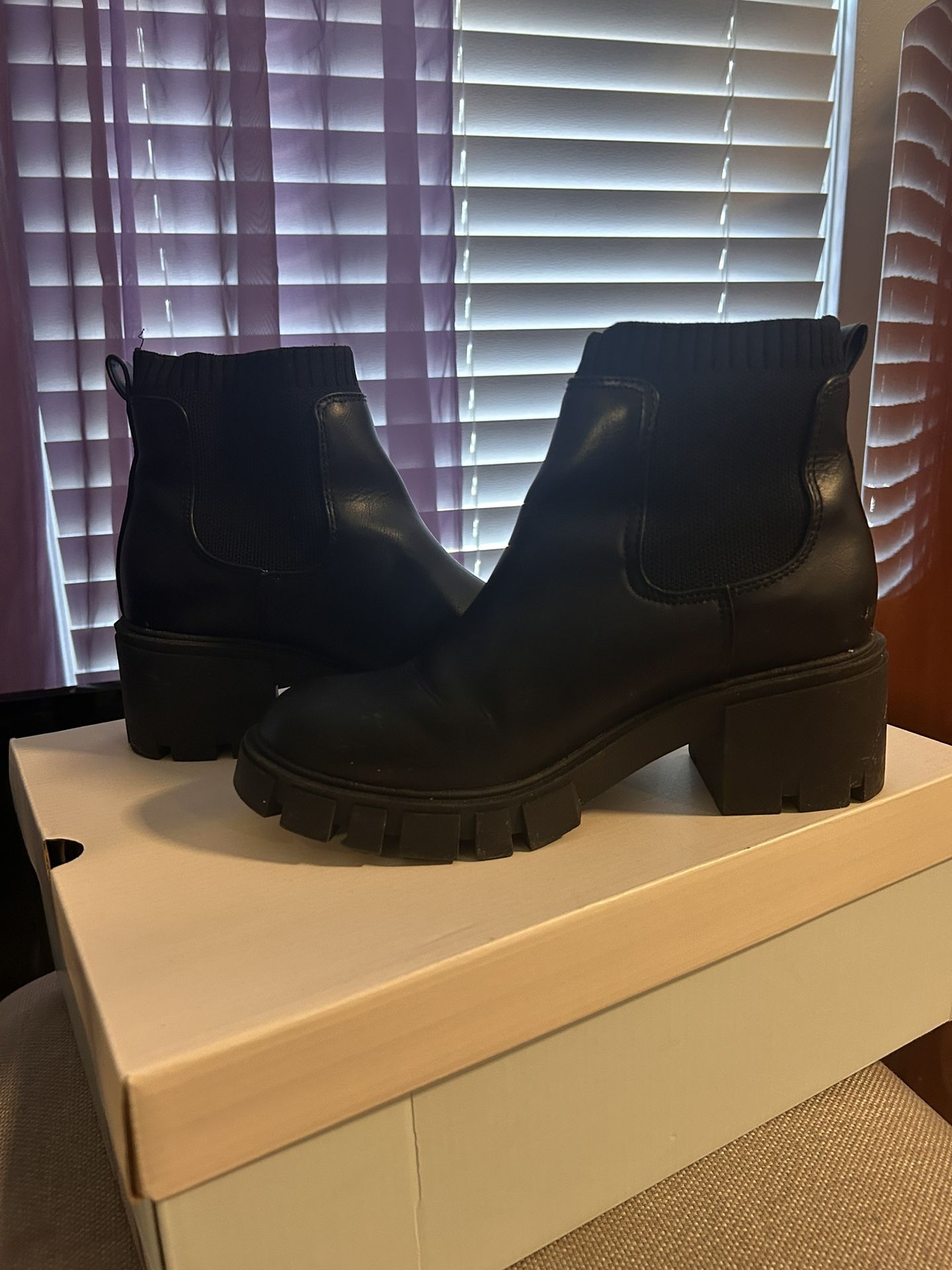 Black booties