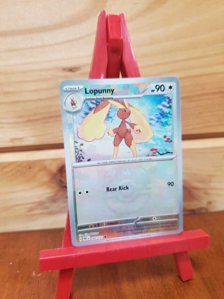 Lopunny [Master Ball] - 084/131 - Prismatic Evolutions - NM - Pokemon