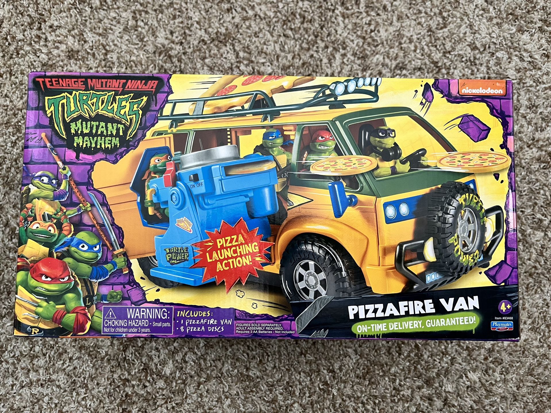 TMNT Van Turtles Pizzafire Van