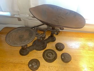 1900s c henry troemner balance scale 2