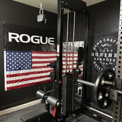 Rogue fitness home gym