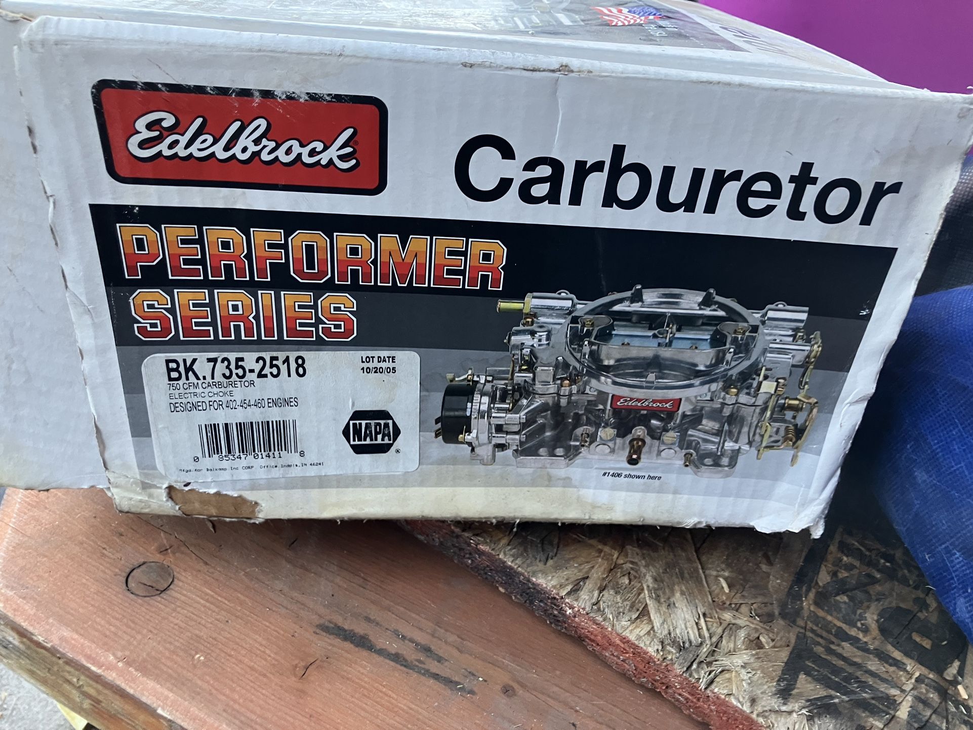 EDELBROCK CARB