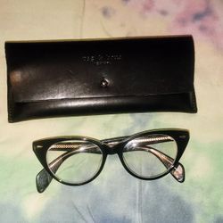 Black Cats Eye Glasses