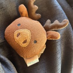 Moose Baby Rattle