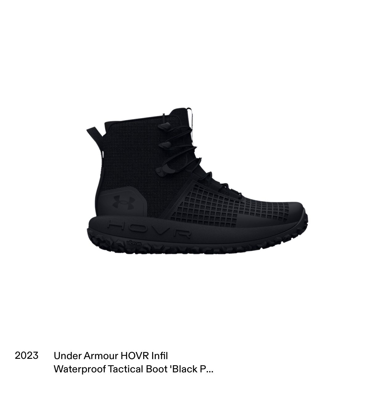 Under Armour HOVR Infiltration waterproof Tactical Boot (contact info removed)-001 Size 12