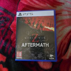 World War Z Aftermath PS5 LIKE NEW