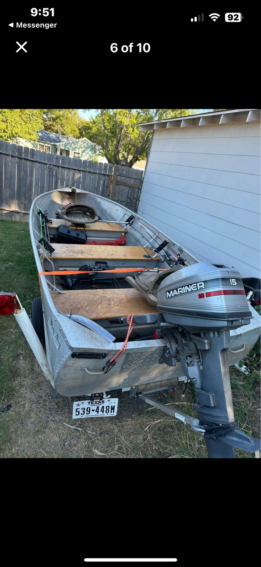 14 Foot 1448 Aluminum Welded Boat