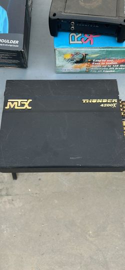 MTX Thunder 4200X 4-Channel 250W RMS Car Audio Amplifier MPN THUNDER4200X