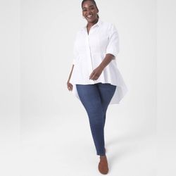 NWT Lane Bryant Peplum Top